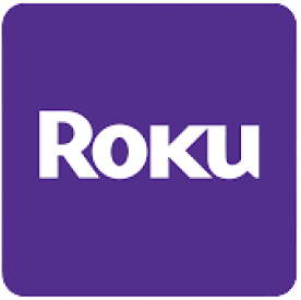 Roku logo: "Roku platform logo."